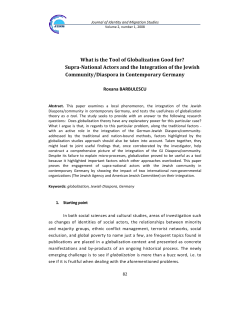 What is the Tool of Globalization Good for?