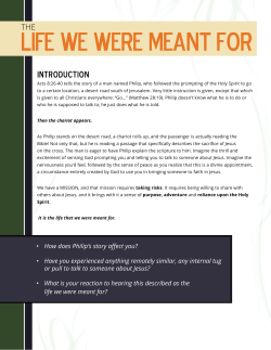 life we were meant for