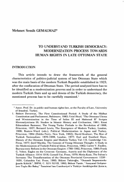 Mehmet Semih GEMALMAZ* TO UNDERSTAND TURKISH