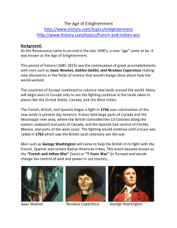 The Age of Enlightenment http://www.history.com/topics