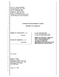 the Brief - the Washington Legal Foundation