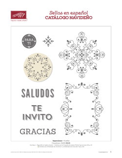 Sellos en espa&ntilde;ol