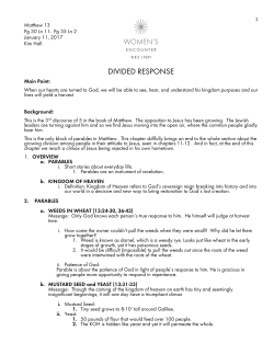 DIVIDED RESPONSE - Blackhawk Church