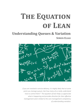 The Equation of Lean - Lean Competency System