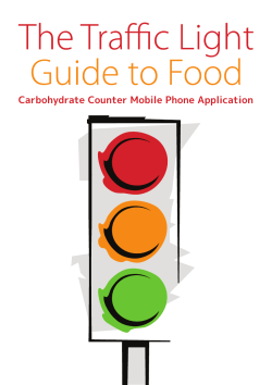 Carbohydrate Counter Mobile Phone Application