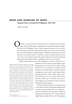 Wars and Rumours of Wars, Japanese Plans to Invade the
