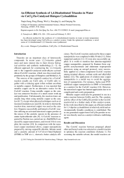 Full Text - Verlag der Zeitschrift f&uuml;r Naturforschung