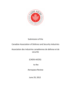 Canadian Association of Defence and Security Industries