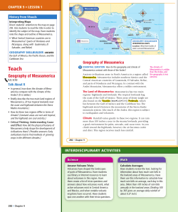 Geography of Mesoamerica