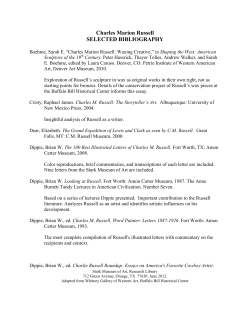 Charles Marion Russell - Stark Cultural Venues