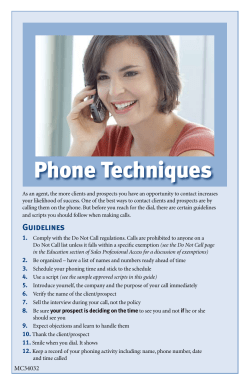 Phone Techniques