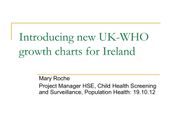New Growth Charts