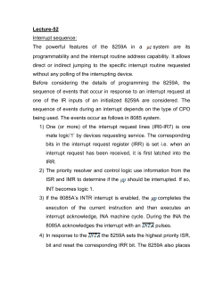 Lecture-52 Interrupt sequence: The powerful features of the
