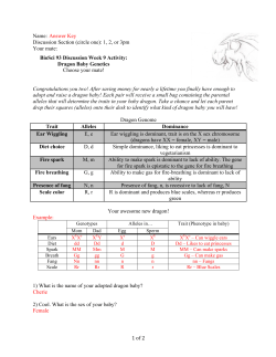 1, 2, or 3pm Your mate: BioSci 93 Discussion Week 9