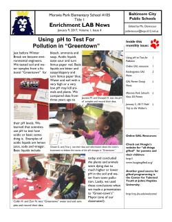 January 2017 - Baltimore City Public Schools