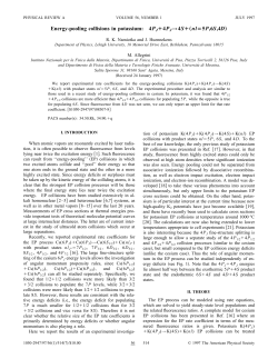 Energy-pooling collisions in potassium: 4PJ 4PJ