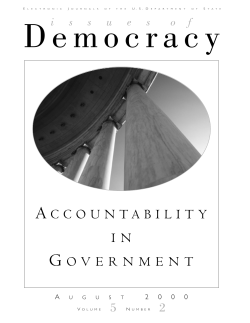 Accountability in Government