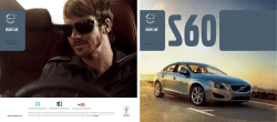 2013 VOLVO S60 Brochure