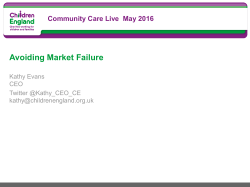 Avoiding Market Failure