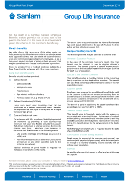 Group Life insurance