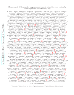 Measurement of the neutrino-oxygen neutral