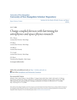 Charge-coupled devices with fast timing for astrophysics and space