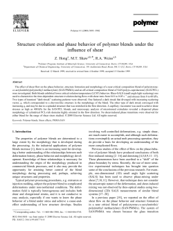Structure evolution and phase behavior of polymer blends under the