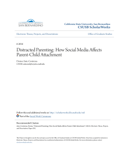 Distracted Parenting: How Social Media Affects Parent