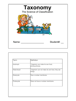 Taxonomy HARDCOPY - New Hartford Central Schools