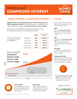 compound interest