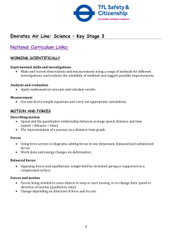 Science Activity - London Transport Museum