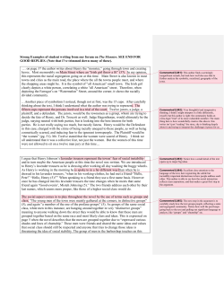 Strong Examples of student writing from our forum on The Monster