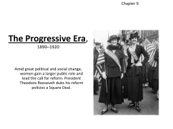 The Progressive Era