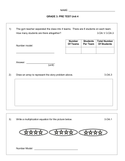 Grade+3+PRE+Test+Unit+4 - iBlog Teacher Websites