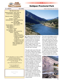 Goldpan Provincial Park