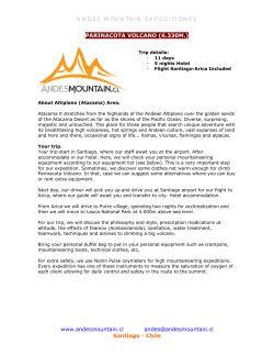 Parinacota Mountaineering trip