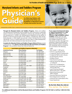 Physician`s Guide Physician`s Guide