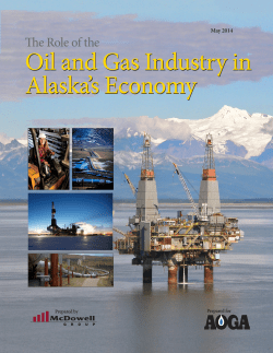 The Role of the Oil and Gas Industry in Alaska`s Economy