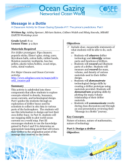 2. Message in a bottle