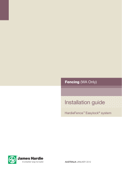 Installation Manual