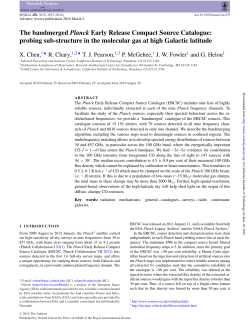 The bandmerged Planck Early Release Compact Source Catalogue