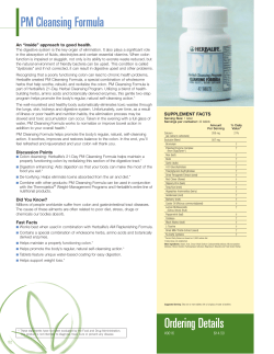 PM Cleansing Formula