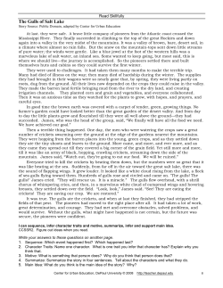The Gulls of Salt Lake - Teacher DePaul
