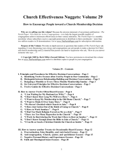 Ch. Effectiveness Nuggets--Volume 29-