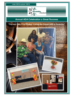 Annual ADA Celebration a Great Success