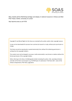 - SOAS Research Online