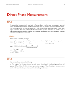 Direct Phase Measurement