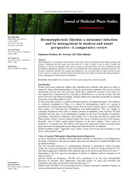 - Journal of Medicinal Plants Studies