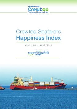 Crewtoo Seafarers Happiness Index