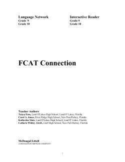 FCAT Connection